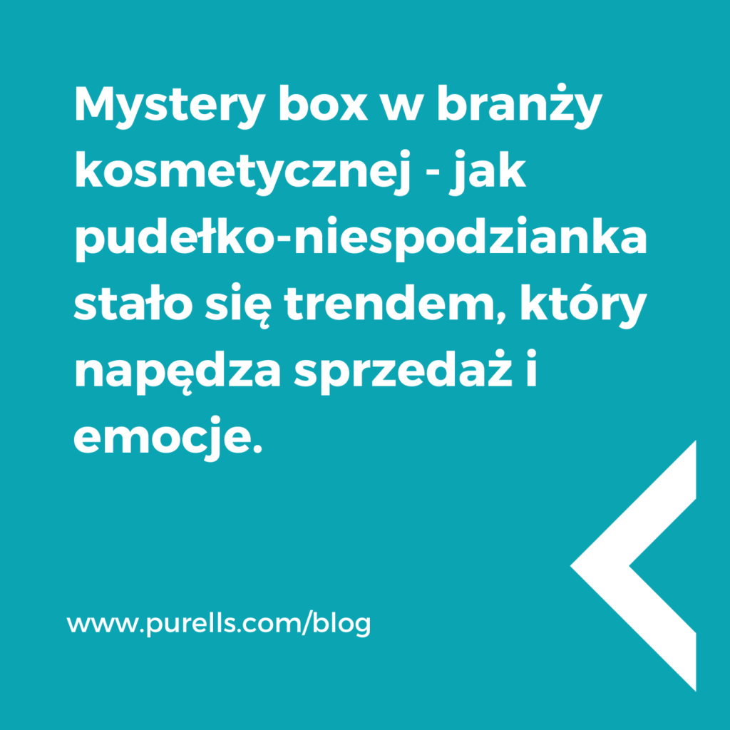 Mystery box w branży kosmetycznej - jak pudełko-niespodzianka stało się trendem, który napędza sprzedaż i emocje 1 PL