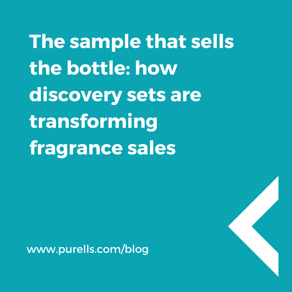 The sample that sells the bottle. How are discovery sets changing perfume sales? 1 ARTYKUL WWW STRONA 50